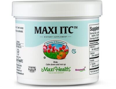 Maxi Health, Kosher ITC Powder (Inositol, Taurine, Vitmain C) - 8 oz. (240g)