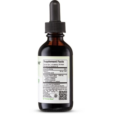 Maxi Health, Kosher ECHINACEA SUPREME, with Vitamin C, Liquid - 2 oz. (59 mL)