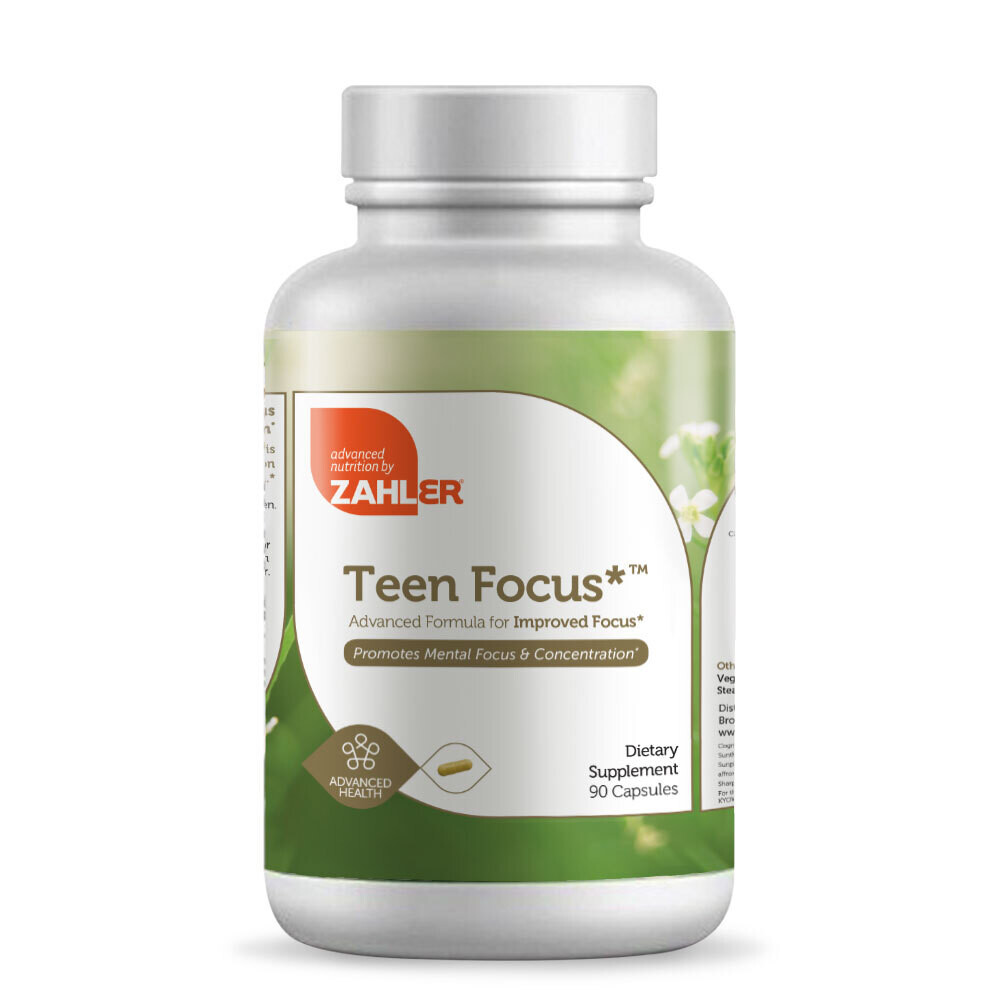 Zahlers, Kosher  Teen Focus - 90 Vegetarian Capsules