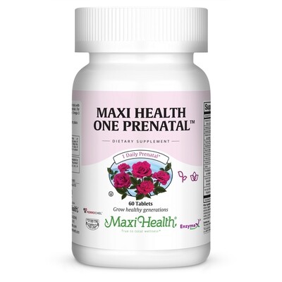 Maxi Health, Kosher Maxi Health One Prenatal - 60 Tablets