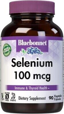 Bluebonnet, Kosher Selenium 100mcg - 90 Vegetarian Capsules