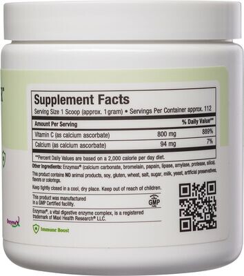 Maxi Health, Kosher BUFFERED C POWDER (Vitamin C) - 4 oz. (113g)