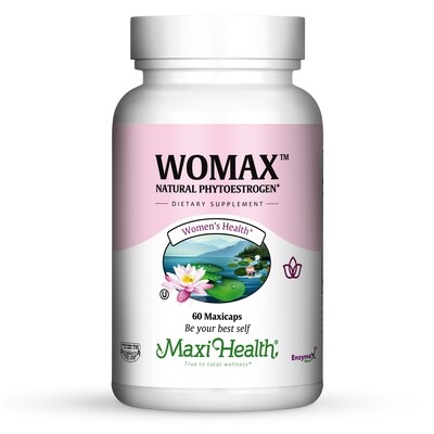 Maxi Health, Kosher Womax, Natural Phytoestrogen - 60 Vegetarian Capsules
