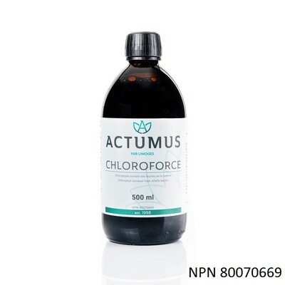 Actumus, Kosher Chloroforce, Chlorophyll, Liquid - 500 mL