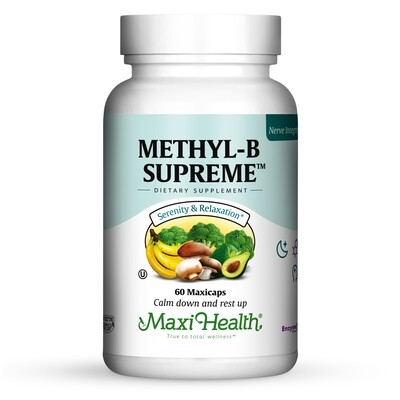 Maxi Health, Kosher Methyl B Supreme (B Complex) - 60 Vegetarian Capsules
