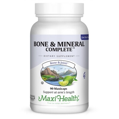 Maxi Health, Kosher Maxi Bone & Mineral Complete - 90 Vegetarian Capsules
