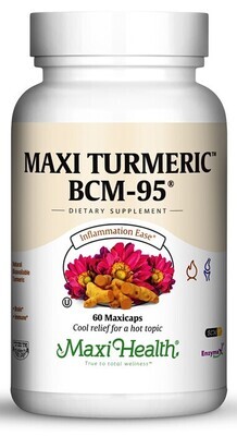 Maxi Health, Kosher Maxi Turmeric BCM-95 - 60 Vegetarian Capsules