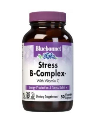 Bluebonnet, Kosher Stress B-Complex - 50 Vegetarian Capsules