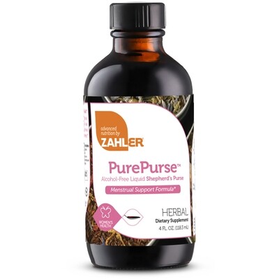 Zahlers, Kosher PurePurse, Shepherds Purse - 4 Fl. oz (118.4 ml)