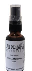 All Natural, Essentials Arnica Montana, Homeopathic Spray 200c- 1 fl (30 ml)