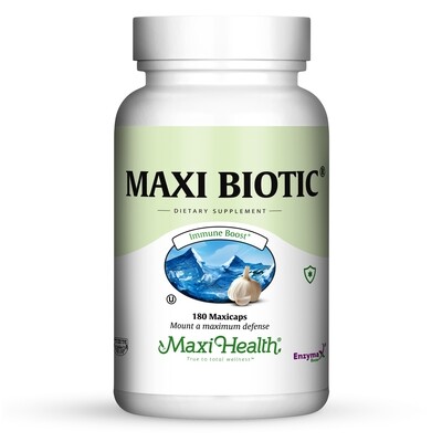 Maxi Health, Kosher Maxi Biotic - 180 Vegetarian Capsules