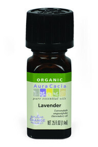 Aura Cacia, Lavender, Organic Essential Oil - 7 mL