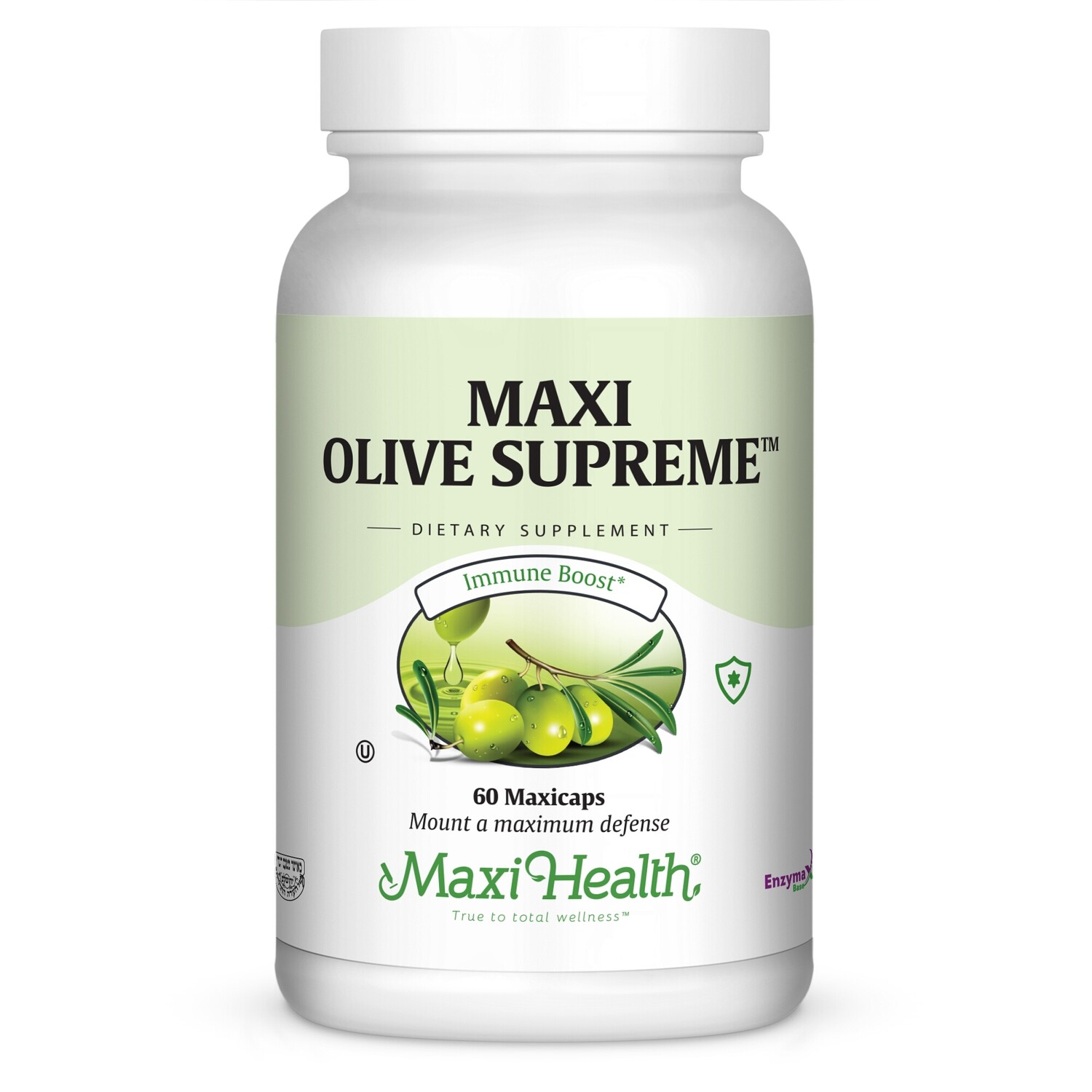 Maxi Health, Kosher Olive Supreme - 60 Vegetarian Capsules