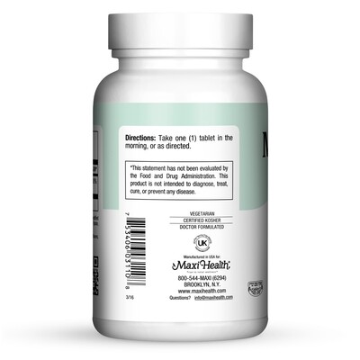 Maxi Health, Kosher B6 100 mg - 100 Tablets