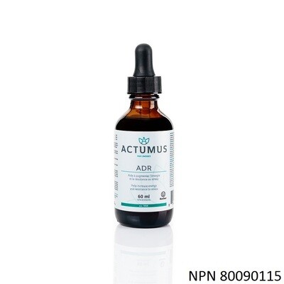 Actumus, Kosher ADR, Adrenal Gland Support, Helps increase energy and resistance to stress, Liquid Tincture - 60 mL (2 fl. oz.)