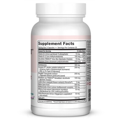 Maxi Health, Kosher Glucose Support, Blood Sugar Support - 90 Vegetarian Capsules