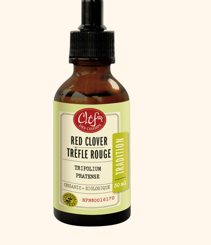 Clef Des Champs, Kosher Tradition RED CLOVER Organic, Alternative For Skin Conditions, Liquid Tincture - 1.7 fl. oz (50 mL)