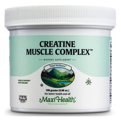 Maxi Health, Kosher Creatine Muscle Complex - 198 grams (6.98 oz.)