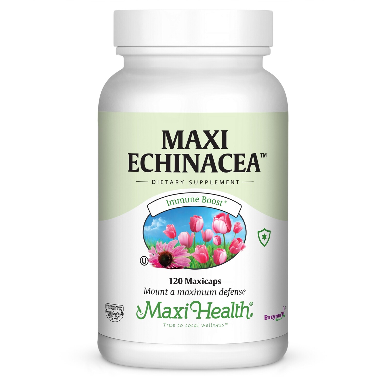 Maxi Health, Kosher Echinacea -120 Vegetarian Capsules - DISCONTINUED