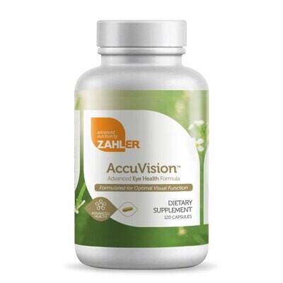 Zahlers, Kosher AccuVision, Advance Eye Health Formula - 120 Vegetarian Capsules
