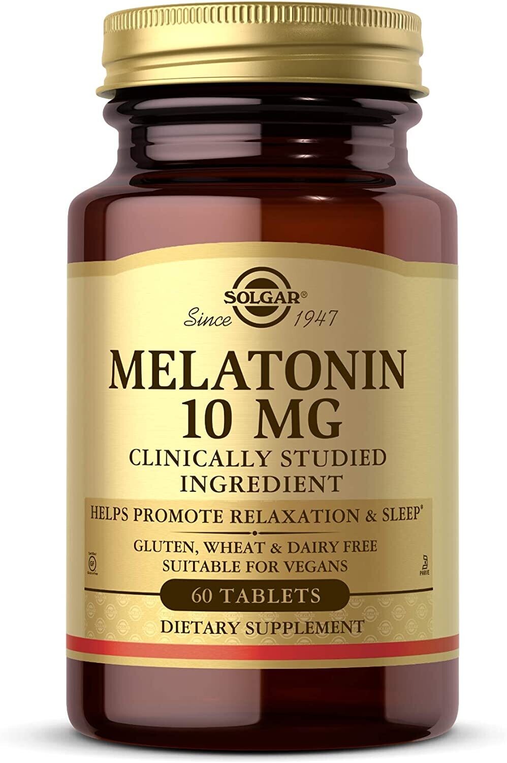 Solgar, Kosher Melatonin 10mg Chewable - 60 Nuggets