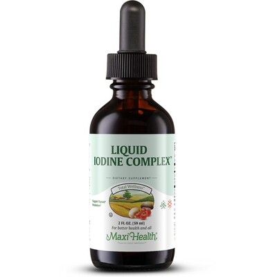 Maxi Health, Kosher Liquid Iodine Complex - 2 fl. oz. (59 mL)