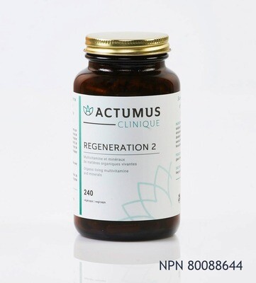 Actumus, Kosher Regeneration Capsules - 240 Vegetarian Capsules