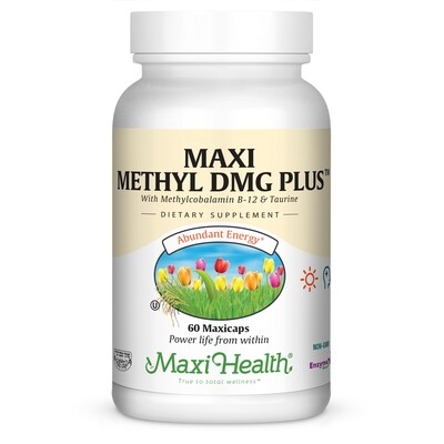 Maxi Health, Kosher Maxi Methyl DMG Plus - 60 Vegetarian Capsules