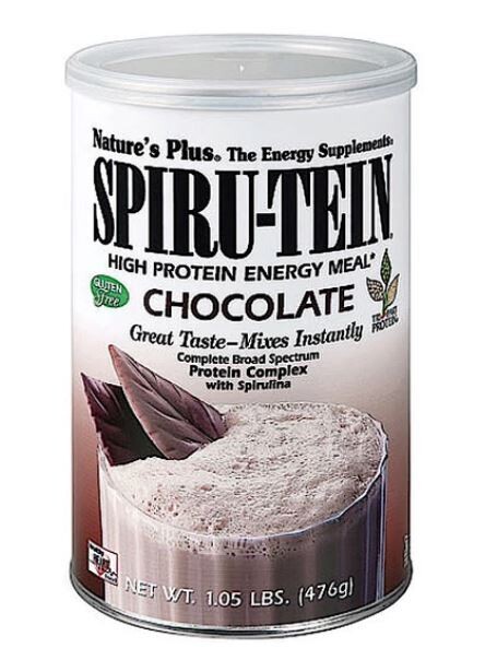 Nature&#39;s Plus, Spiru-Tein Chocolate - 1.05 LB..