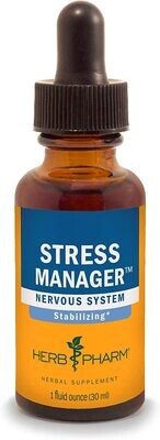 Herb Pharm, Stress Manager - 1 fl. oz. (30 mL)