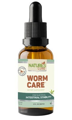 Natures Cue, Worm Care - 2 fl. oz. (59 mL)