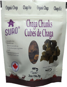 Suro, Organic Canadian Chaga Chunks - 56.7g (2 oz)