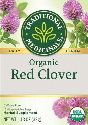 Traditional Medicinals, Organic Red Clover - 16 Tea Bags