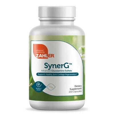 Zahlers, Kosher SynerG - Advance Glucosamine Formula - 120 Vegetarian Capsules