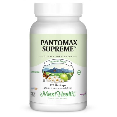 Maxi Health, Kosher Pantomax Supreme - 120 Vegetarian Capsules