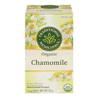 Traditional Medicinals, Organic Chamomile Tea - 20 Bags