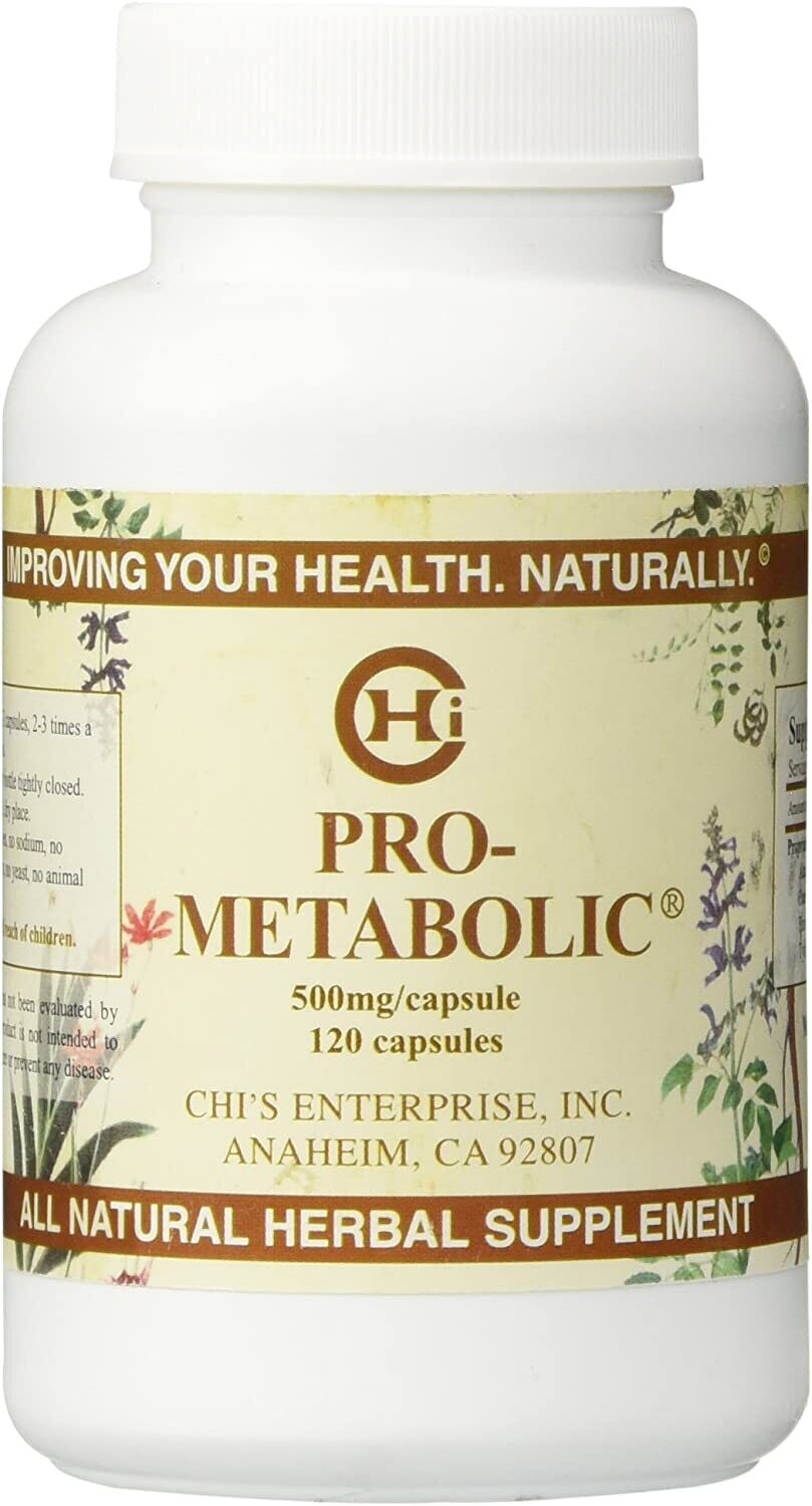 Chi&#39;s Enterprise, Pro-Metabolic - 120 Vegetarian Capsules