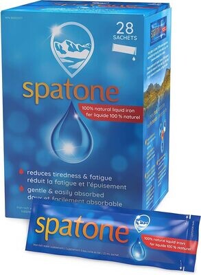 Nelson, Spatone Liquid Iron - Box of 28 Sachets