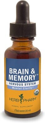 Herb Pharm, Brain & Memory - 1 fl. oz. (30 mL)