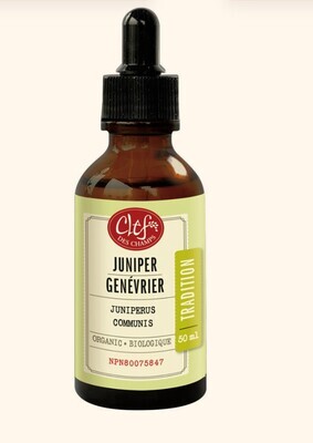 Clef Des Champs, Kosher Juniper Berry, Urinary Tract Antiseptic, Liquid Tincture - 50 mL (1.7 fl. oz.)
