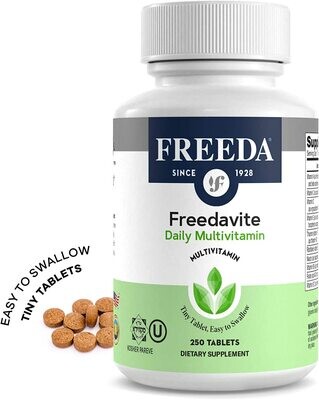 Freeda, Kosher Freedavite, Daily Multivitamin - 250 Tiny Tablets