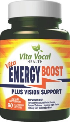 Vita Vocal, Energy Boost - 90 Vegetarian Capsules