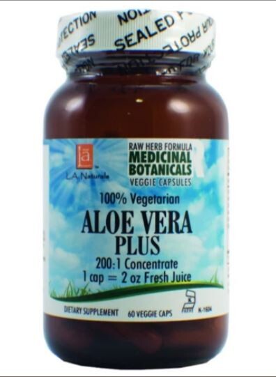 L.A. Naturals, Aloe Vera Plus - 60 Vegetarian Capsules
