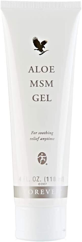 Forever, ALOE MSM GEL, For Soothing Relief Anytime - 4 fl. oz. (118 mL)