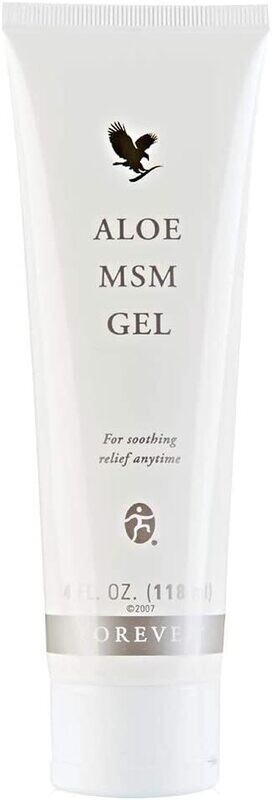 Forever, ALOE MSM GEL, For Soothing Relief Anytime - 4 fl. oz. (118 mL)