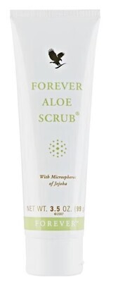 Forever, Forever Aloe Scrub (Natural exfoliator for the face and body) - 3.5 oz. (99 g)