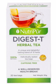Nutripur, Digest-t Herbal Tea - 20 Tea Bags