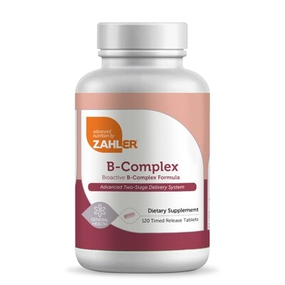 Zahlers, Kosher Bioactive B-Complex - 120 Timed Release Tablets