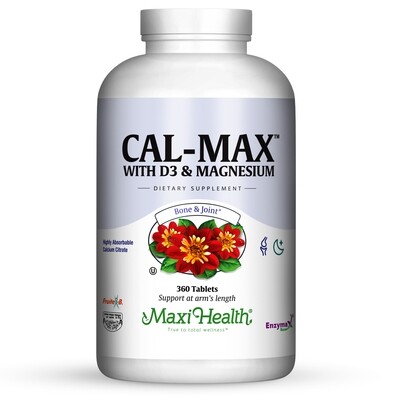 Maxi Health, Kosher Cal Max (Calcium, D3, Magnesium and Boron) - 360 Tablets