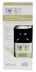 Aura Cacia, Tea Tree Essential Oil (Boxed) - 15 mL